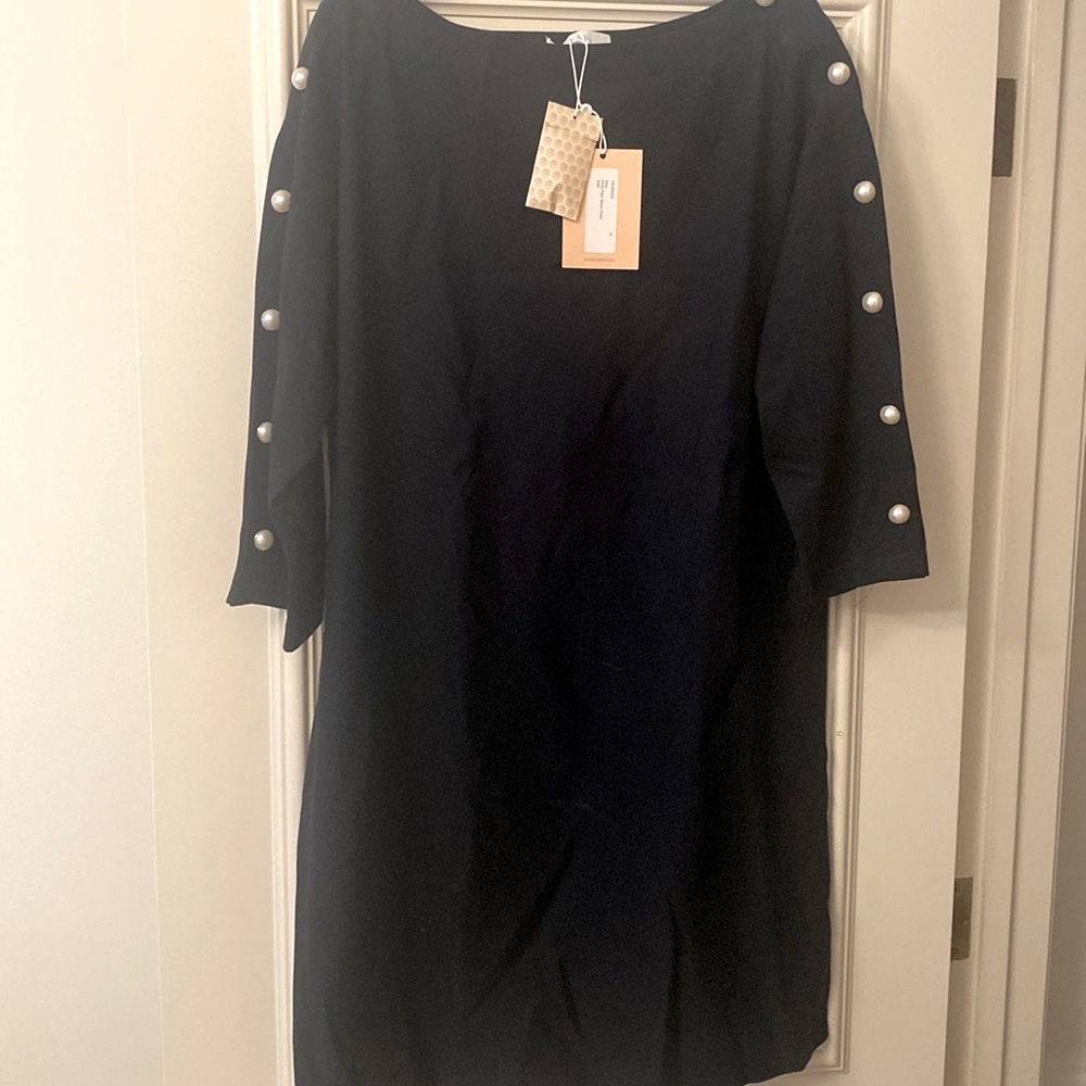 Pearl by Lela Rose, Navy Dress XL